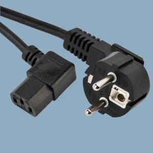 PC04/42 - CEE7/7 Plug to R/A C13