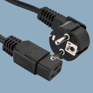 PC04/44 - CEE7/7 Plug to IEC C19