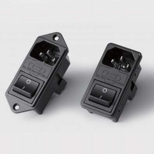 C14 Switched & Dual Fused Power Entry Module 0717-2S Series